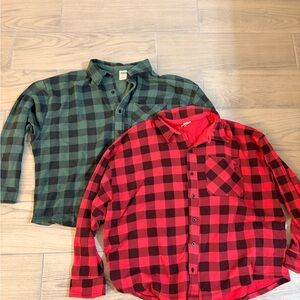 Victoria's Secret PINK Plaid and Solid Shirts